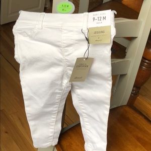 Baby girl white Stretch jeans